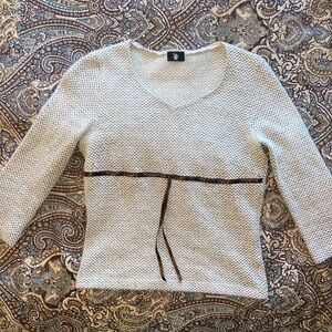 Japanese Brand-Unknown.  Beige/Brown/Grey, Small